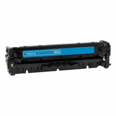 HP 305A CE411A Cyan Toner Cartridge by NuPrint - NUPM451C