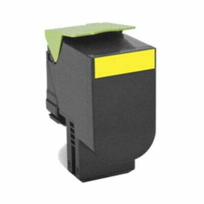 Lexmark 80C1SY0 Yellow Replacement Toner Cartridge by Nuprint - NUPCX310Y