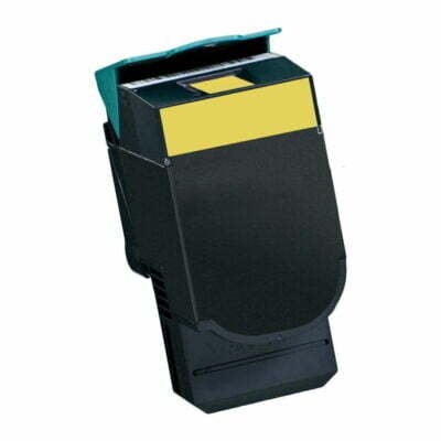 Lexmark C540H1YG C540H2YG Yellow High Yield Replacement Toner Cartridge by Nuprint - NUPC540Y