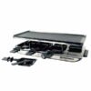 Swissmar Geneva 8-Person Raclette Party Grill & Griddle Top