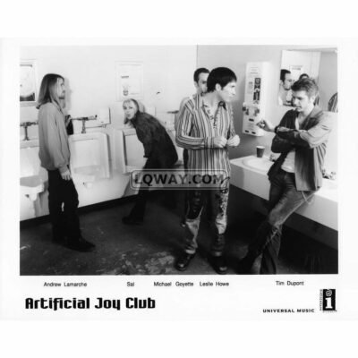 Artificial Joy Club Band 90's Black & White 8x10 Vintage Celebrity Print