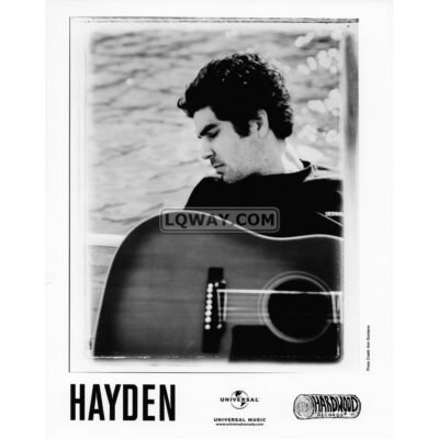 Hayden Band 90's Black & White 8x10 Vintage Celebrity Print