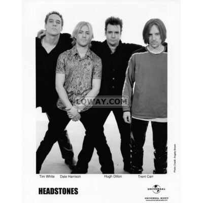 Headstones Band 90's Black & White 8x10 Vintage Celebrity Print