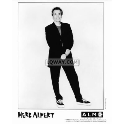Herb Alpert 90's Black & White 8x10 Vintage Celebrity Print #1