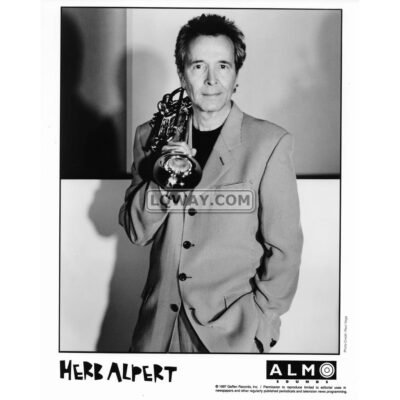 Herb Alpert 90's Black & White 8x10 Vintage Celebrity Print #2