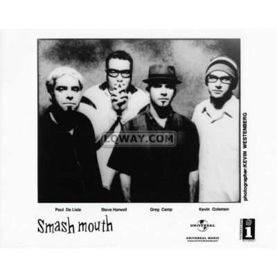 Smash Mouth Band 90's Black & White 8x10 Vintage Celebrity Print #2