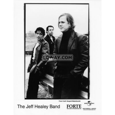 The Jeff Healey Band 90's Black & White 8x10 Vintage Celebrity Print